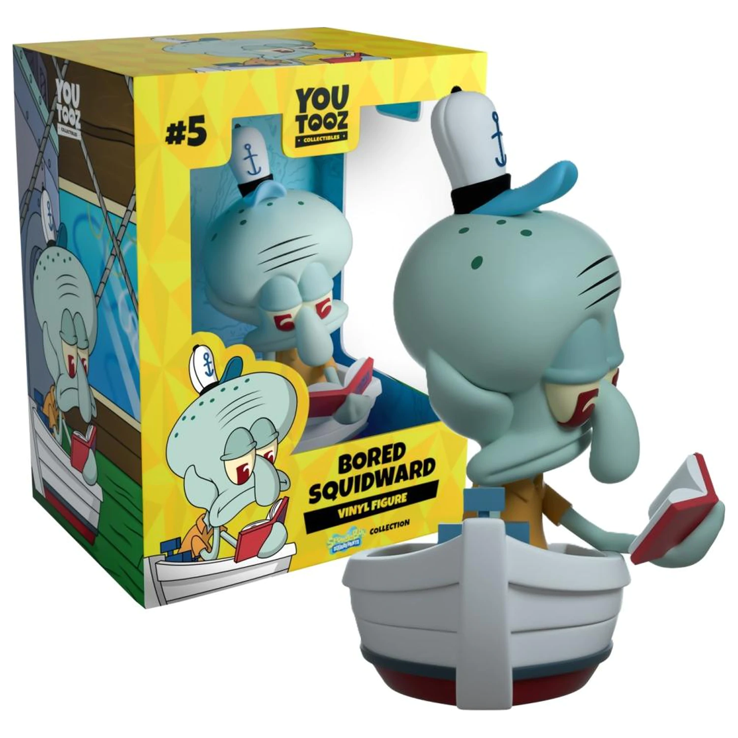 SpongeBob Bored Squidward figurica 11 cm fotografija izdelka
