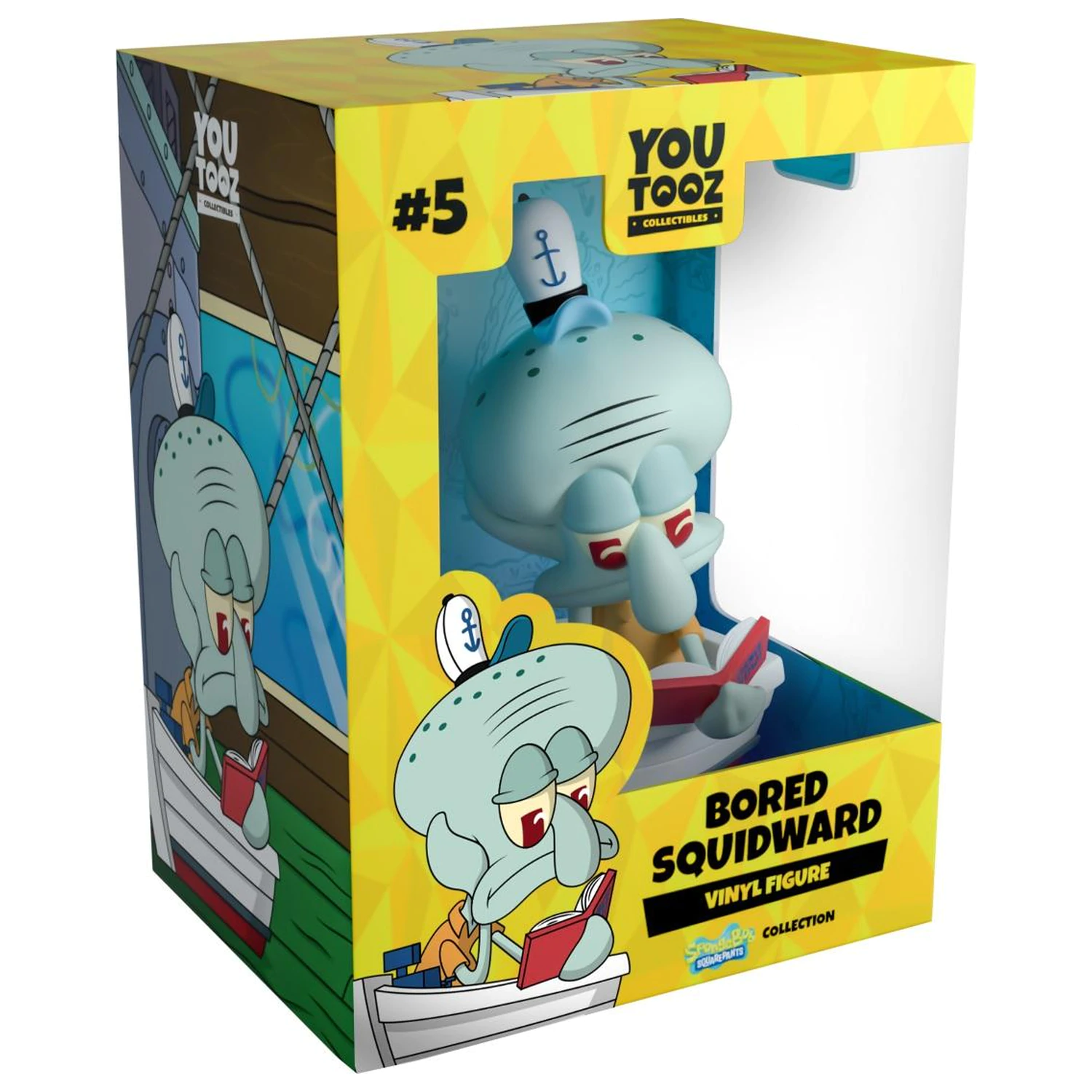 SpongeBob Bored Squidward figurica 11 cm fotografija izdelka