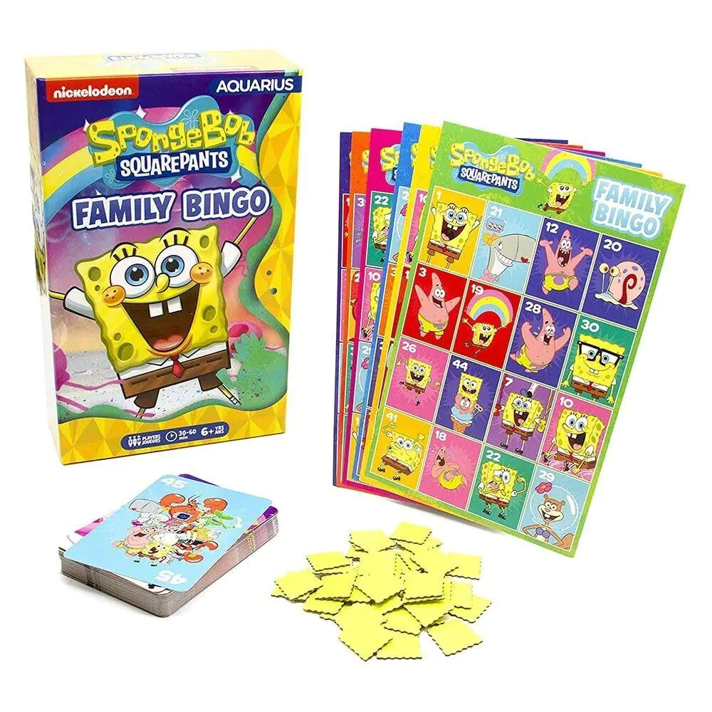 SpongeBob družabna igra Family Bingo *English Version* fotografija izdelka