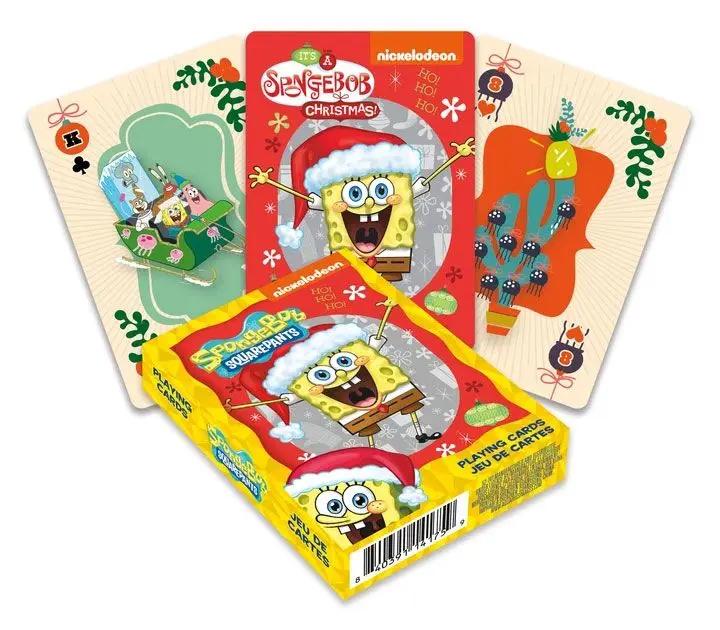 SpongeBob igralne karte Holidays fotografija izdelka