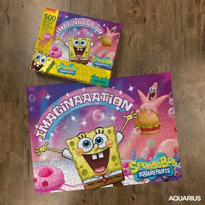 SpongeBob sestavljanka Imaginaaation (500 kosov) fotografija izdelka