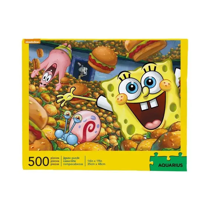 SpongeBob sestavljanka Krabby Patties (500 kosov) fotografija izdelka