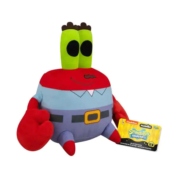 SpongeBob SquarePants 25th Anniversary plišasta figura Mr. Krabs 18 cm fotografija izdelka