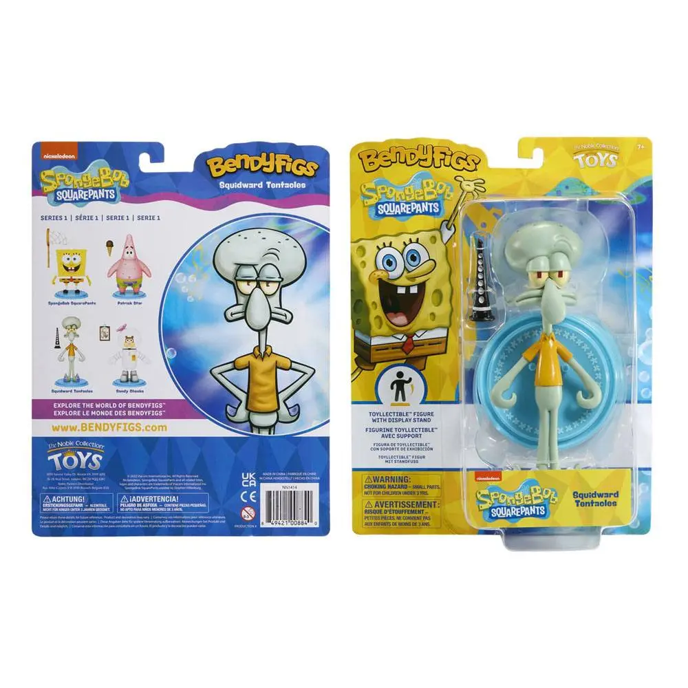SpongeBob SquarePants Bendyfigs Upogljiva Figura Squidward 18 cm fotografija izdelka