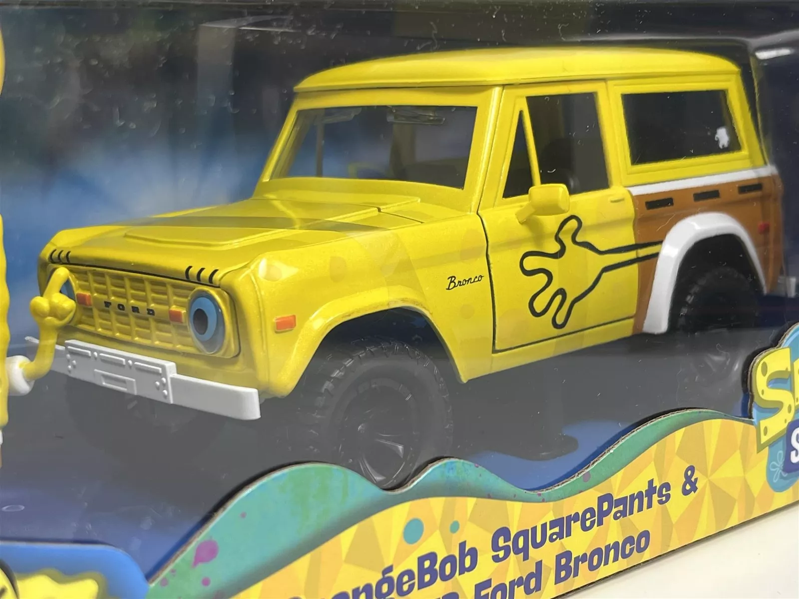 Spongebob Squarepants Diecast Model 1/24 1973 Ford Bronco model v merilu fotografija izdelka