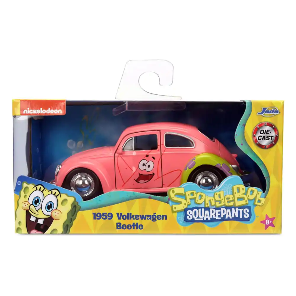Spongebob Squarepants Diecast Model 1/32 1959 VW Beetle Patrick - modelček, ulit pod tlakom fotografija izdelka