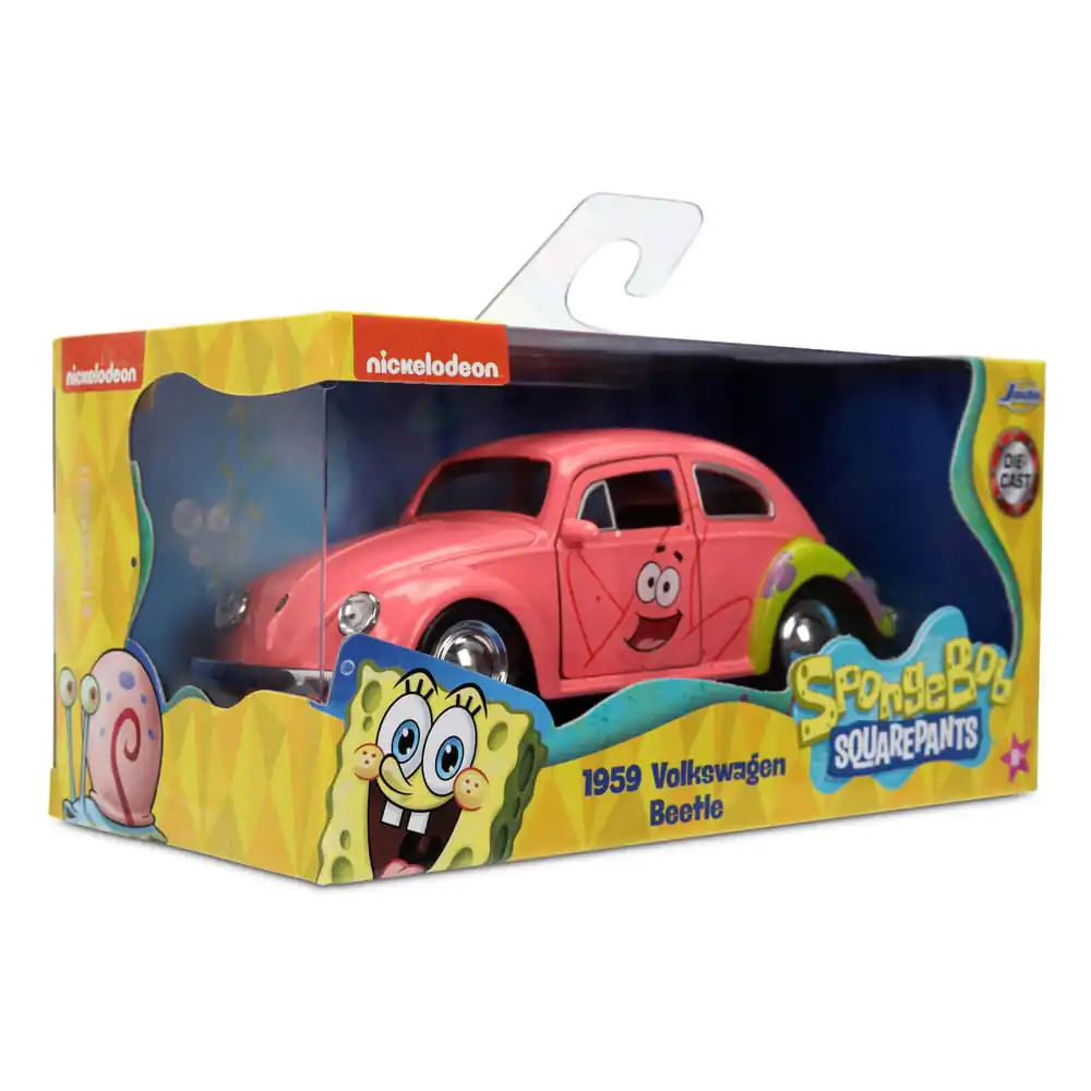 Spongebob Squarepants Diecast Model 1/32 1959 VW Beetle Patrick - modelček, ulit pod tlakom fotografija izdelka