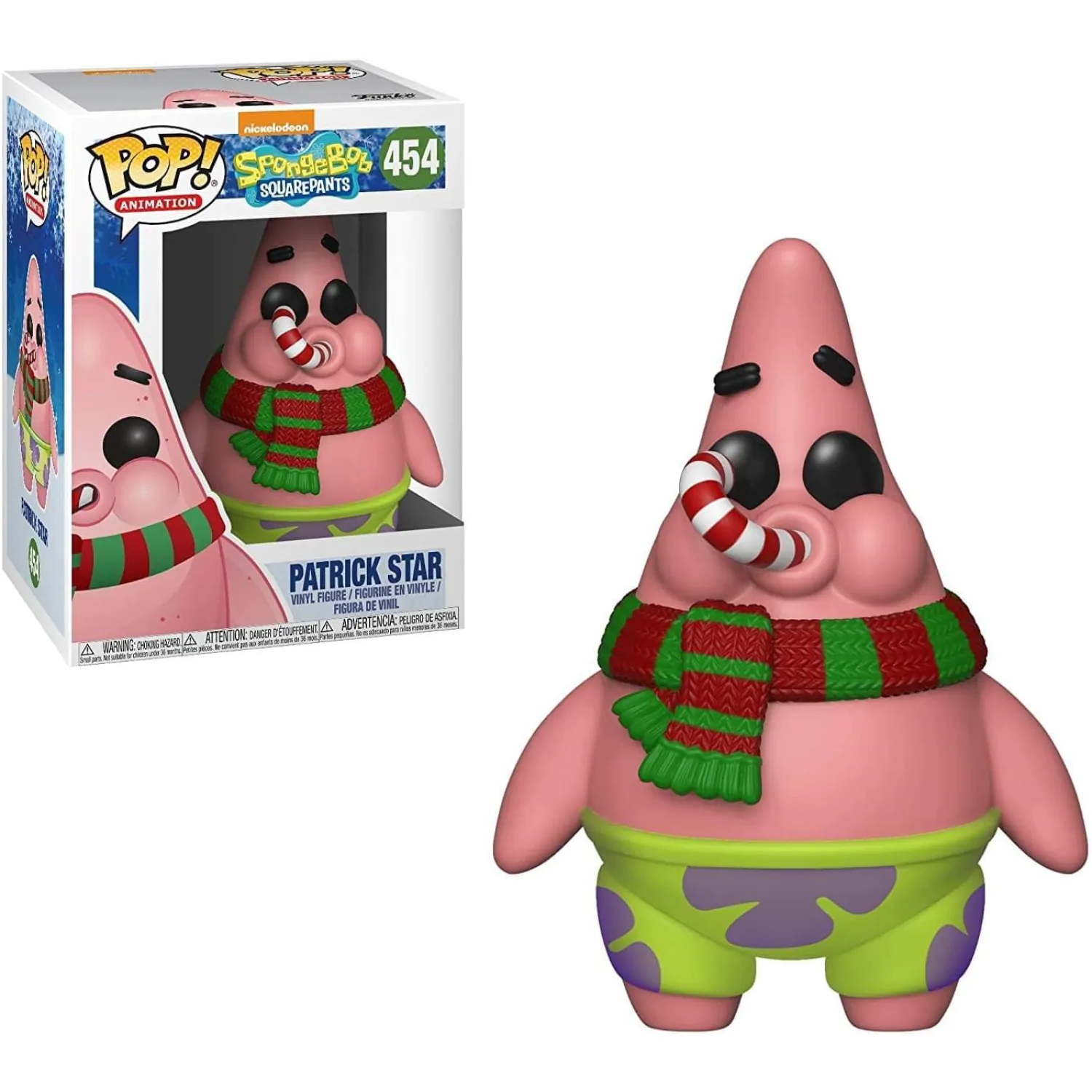 SpongeBob SquarePants Funko POP! Vinyl figura Patrick Xmas 9 cm fotografija izdelka