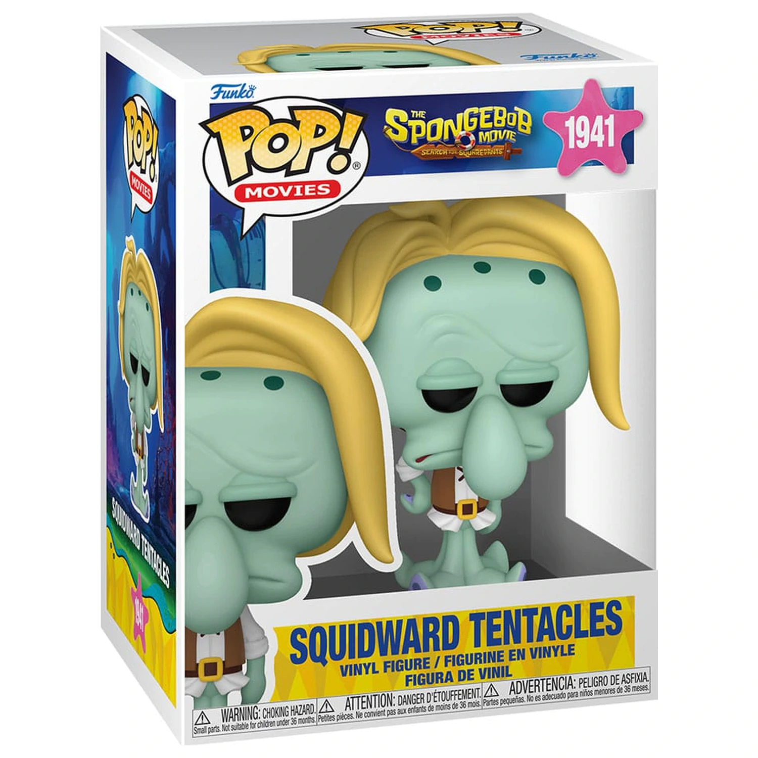 SpongeBob SquarePants Funko POP! vinilna figura Squidward Tentacles (Pirate) 9 cm fotografija izdelka