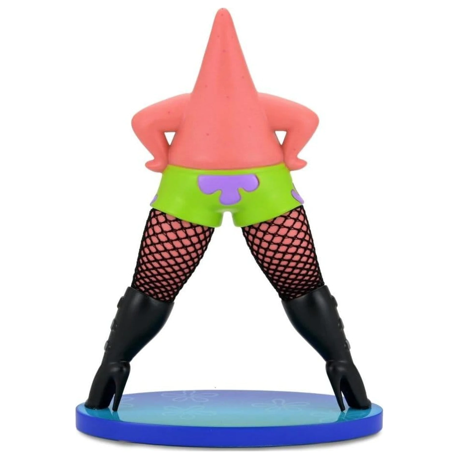 SpongeBob SquarePants Goofy Goober Rock Art Figura Patrick Star in mrežastih nogavicah 15 cm fotografija izdelka