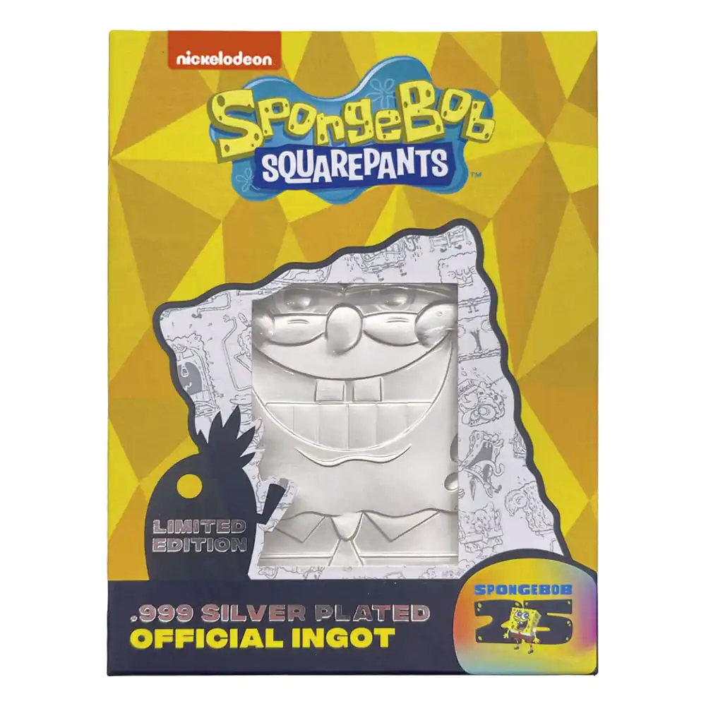 SpongeBob SquarePants Ingot 25. Obletnica Limited Edition (Omejena izdaja) fotografija izdelka