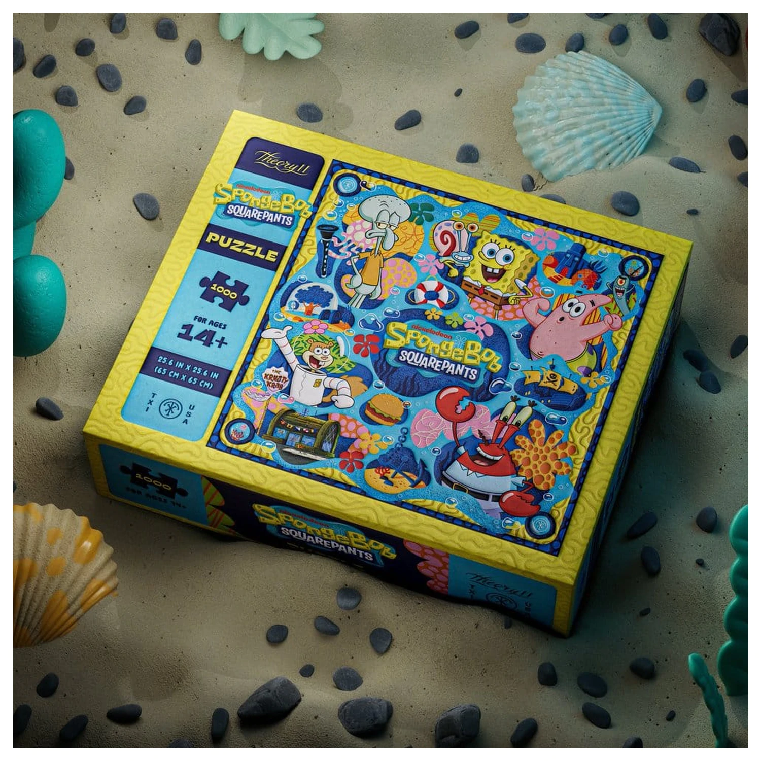 SpongeBob SquarePants večdimenzionalna sestavljanka (1000 kosov) fotografija izdelka