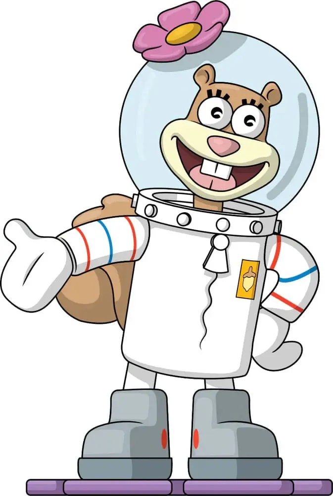 SpongeBob SquarePants vinilna figura Sandy Cheeks 11 cm fotografija izdelka