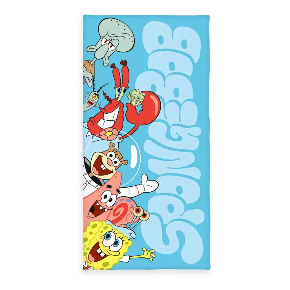 SpongeBob Squarepants Velur brisača 75 x 150 cm fotografija izdelka
