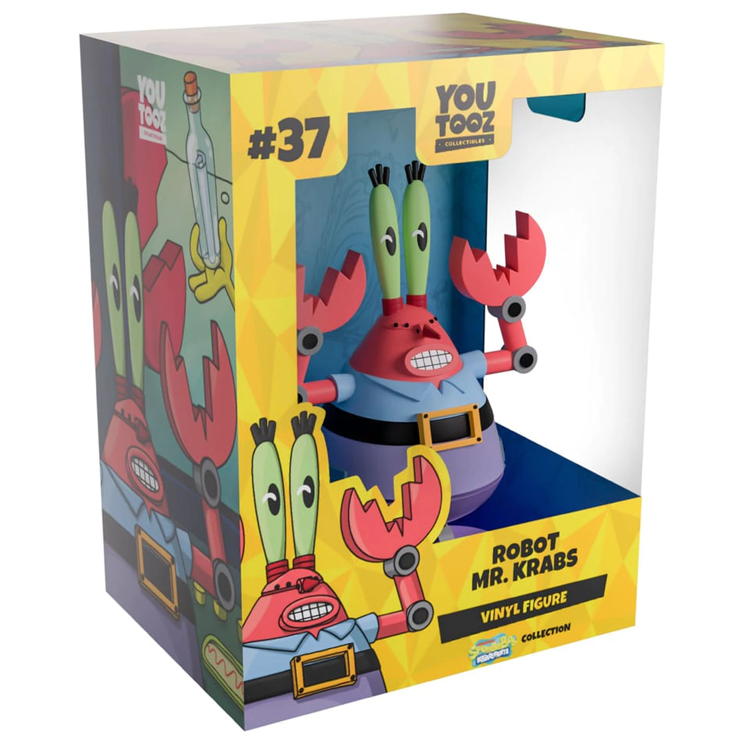 SpongeBob SquarePants vinilna figura Robot Mr. Krabs 13 cm fotografija izdelka