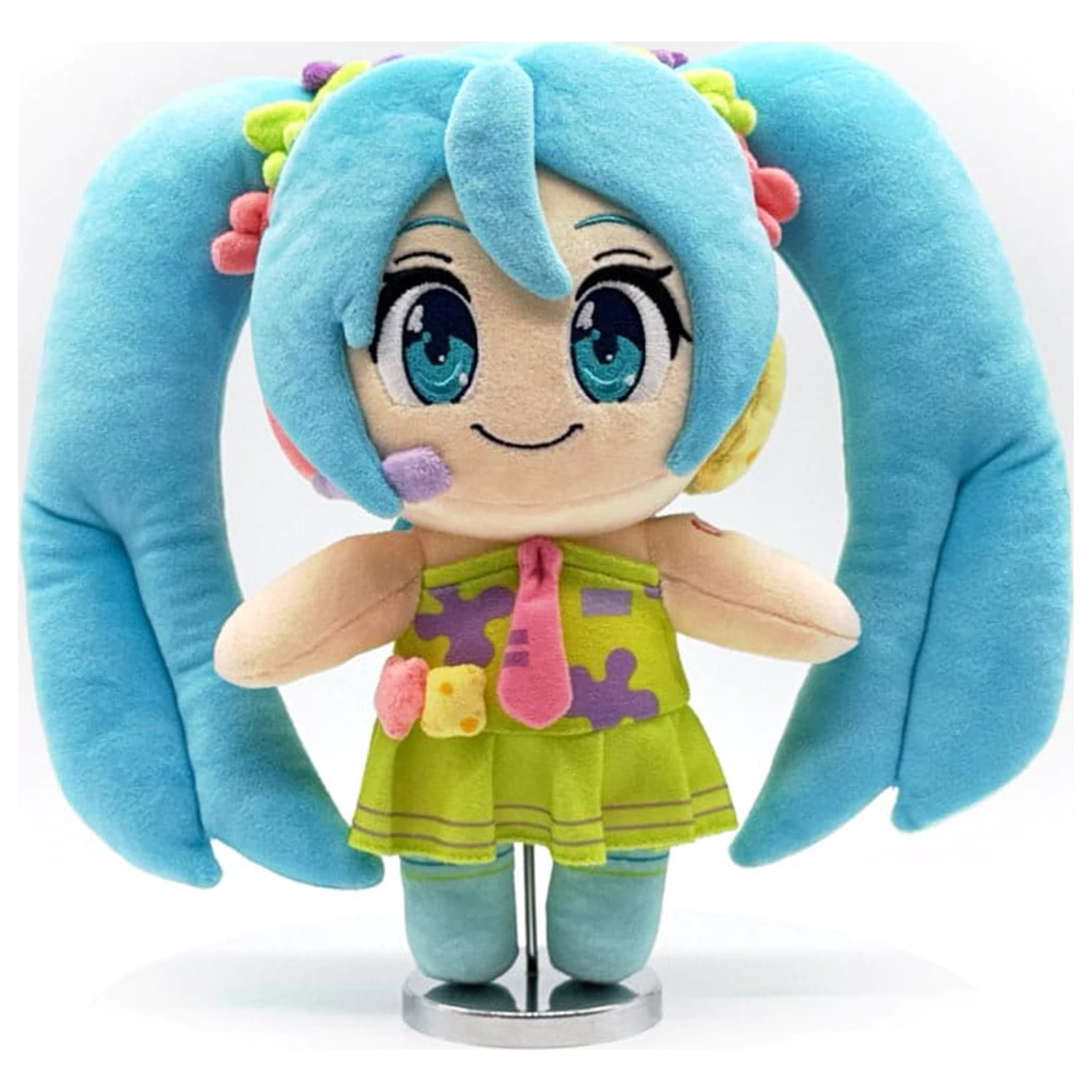SpongeBob SquarePants x Hatsune Miku plišasta figura Patrick Miku 22 cm fotografija izdelka