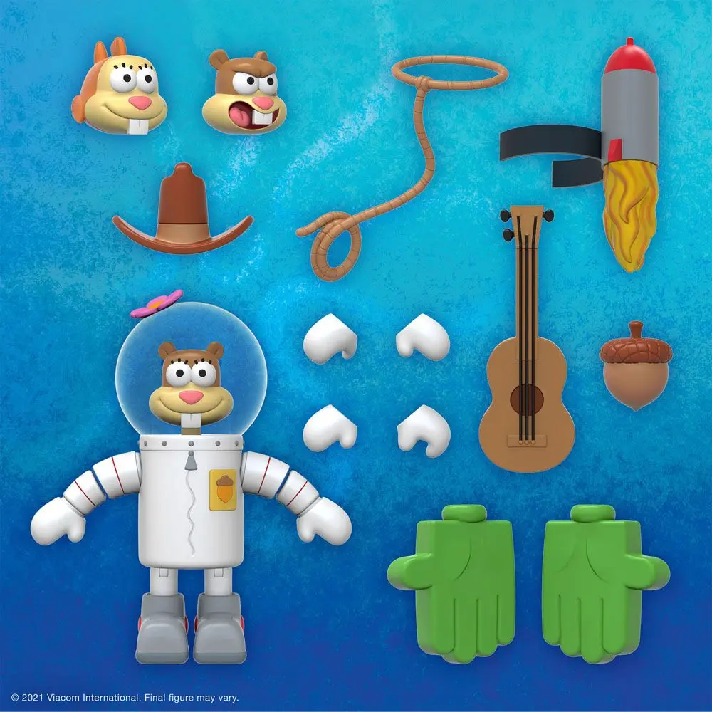 SpongeBob Ultimates akcijska figura Sandy Cheeks 18 cm fotografija izdelka
