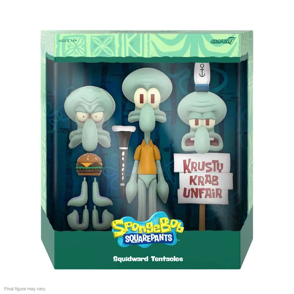 SpongeBob Ultimates Akcijska Figura Squidward 18 cm fotografija izdelka