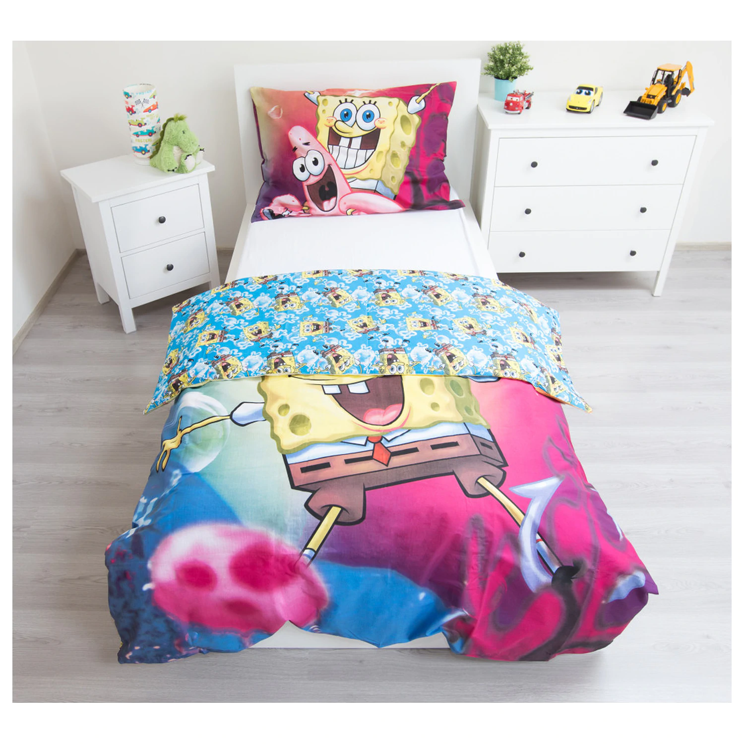 SpongeBob SquarePants Bikini Bottom Prevleka za odejo fotografija izdelka
