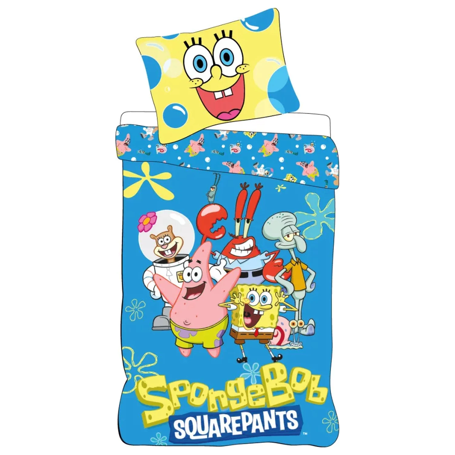 SpongeBob Sea Squad prevleka za odejo fotografija izdelka