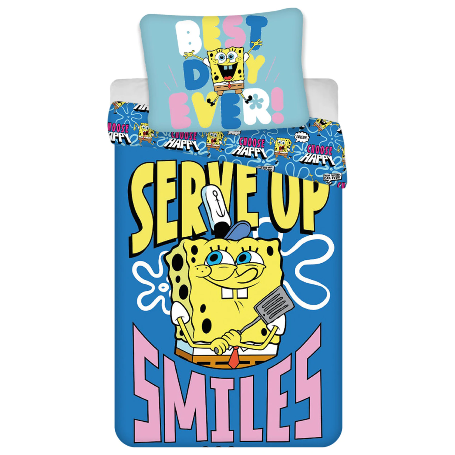 SpongeBob Serve Up prevleka za odejo fotografija izdelka