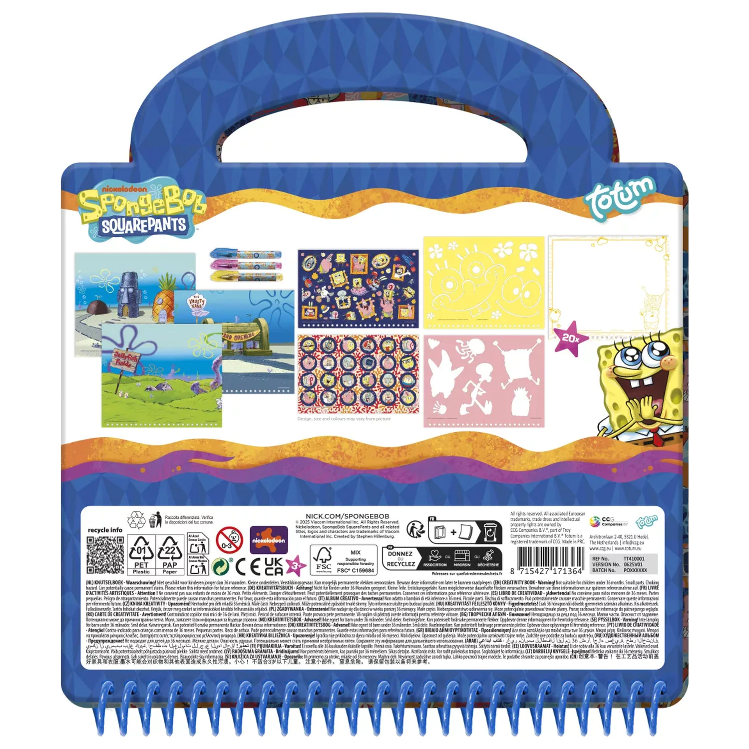 SpongeBob Smile komplet za aktivnosti fotografija izdelka