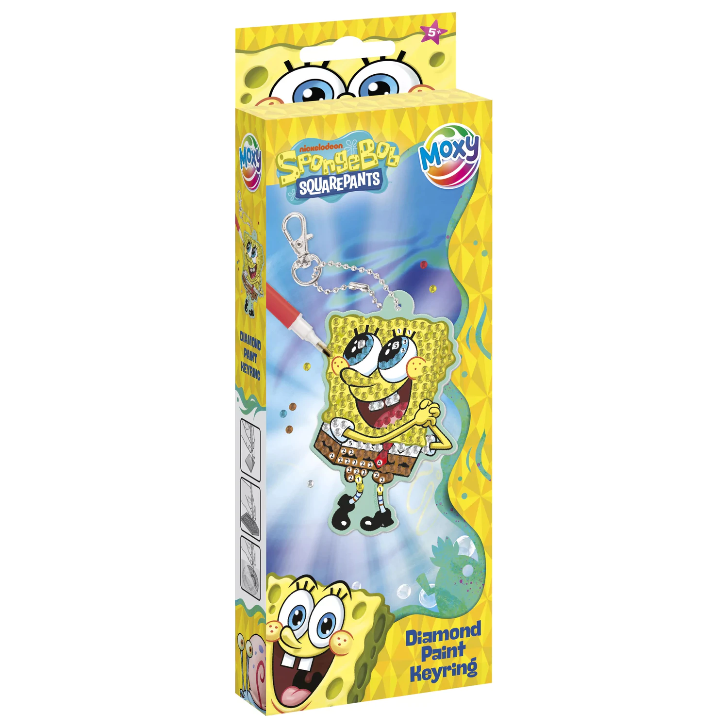 SpongeBob Smile Diamond komplet za izdelavo obeska za ključe fotografija izdelka