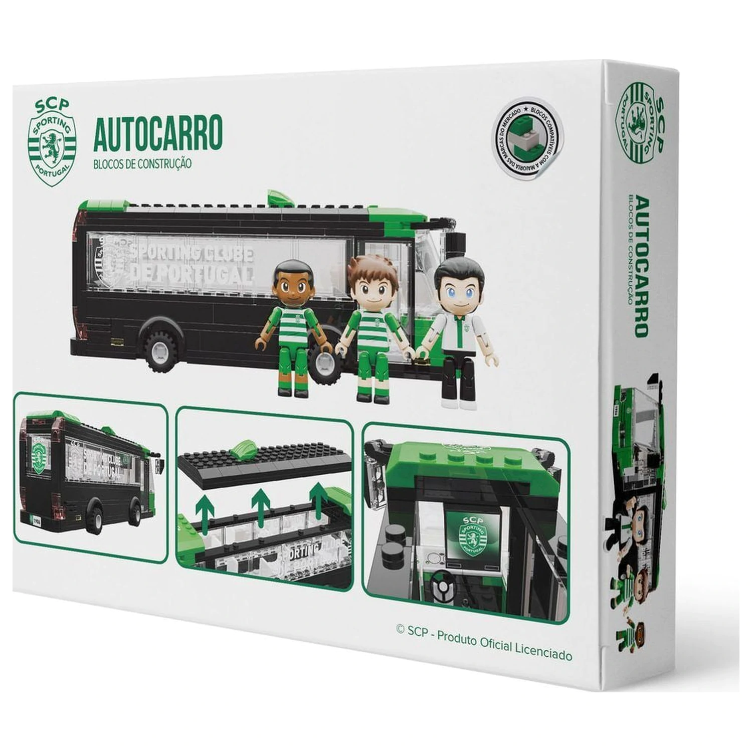Sporting CP avtobusni set s figuricami 332 kosov fotografija izdelka