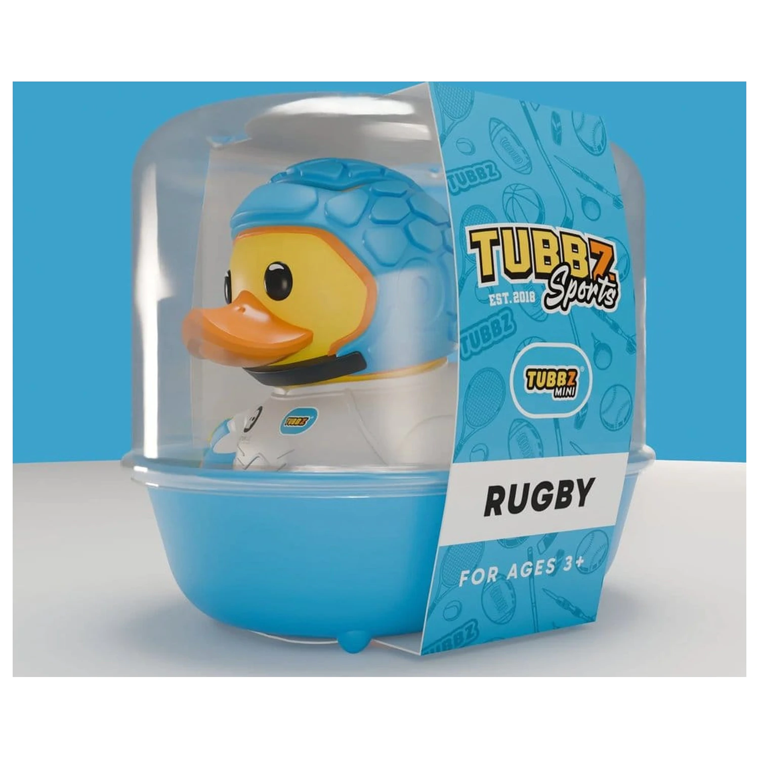 Sports Tubbz mini PVC figura rugby 5 cm fotografija izdelka