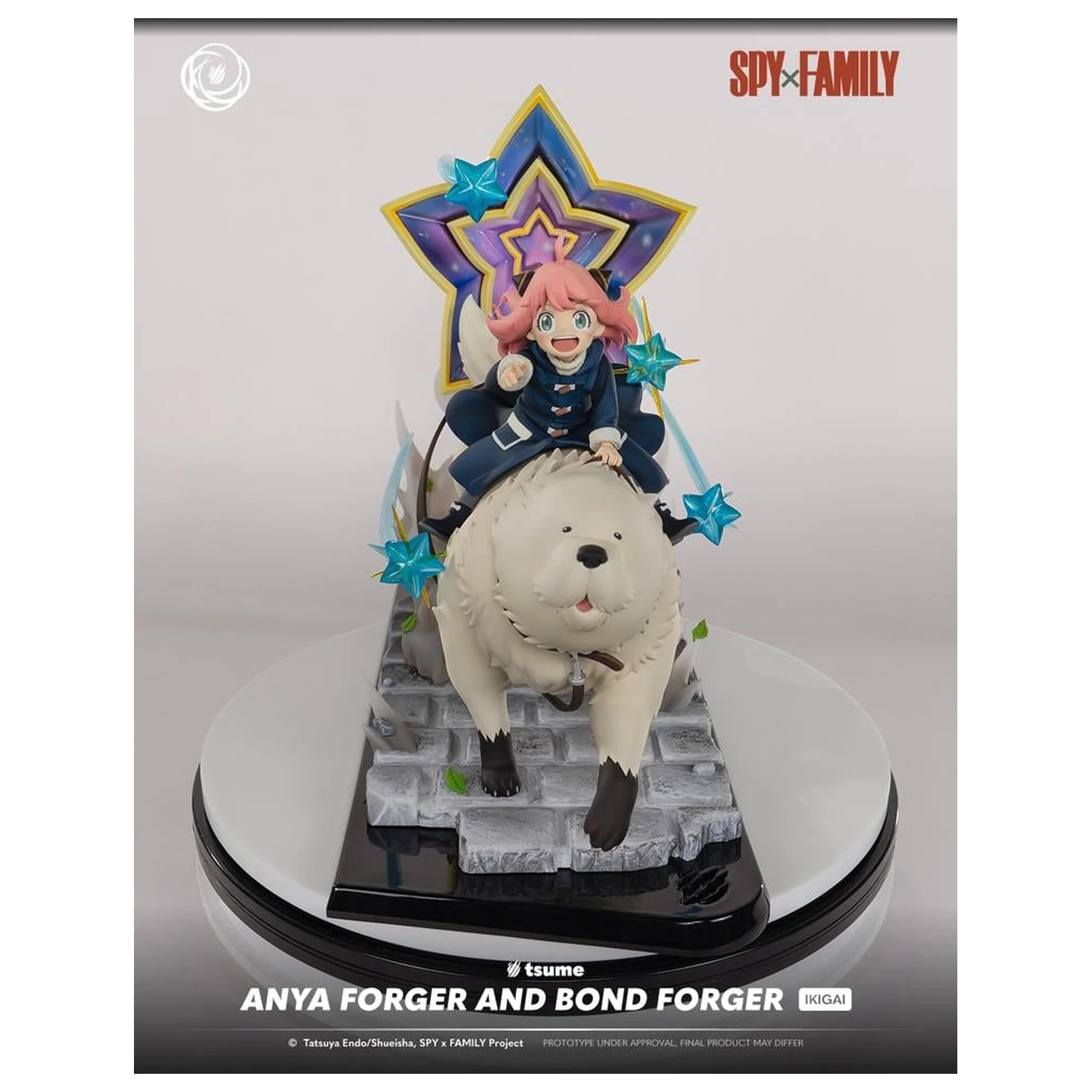 Kip Spy x Family Anya Forger & Bond Ikigai 1/6 Tsume 32 cm fotografija izdelka