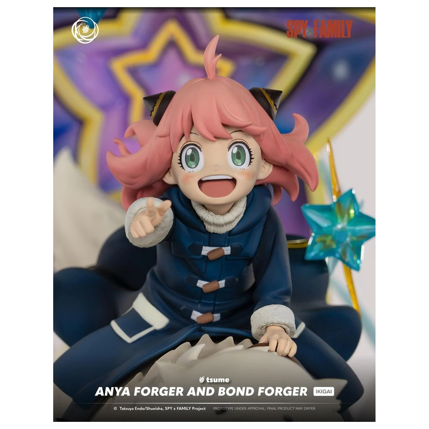 Kip Spy x Family Anya Forger & Bond Ikigai 1/6 Tsume 32 cm fotografija izdelka