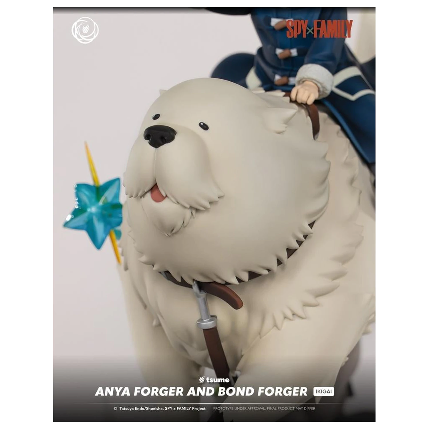 Kip Spy x Family Anya Forger & Bond Ikigai 1/6 Tsume 32 cm fotografija izdelka
