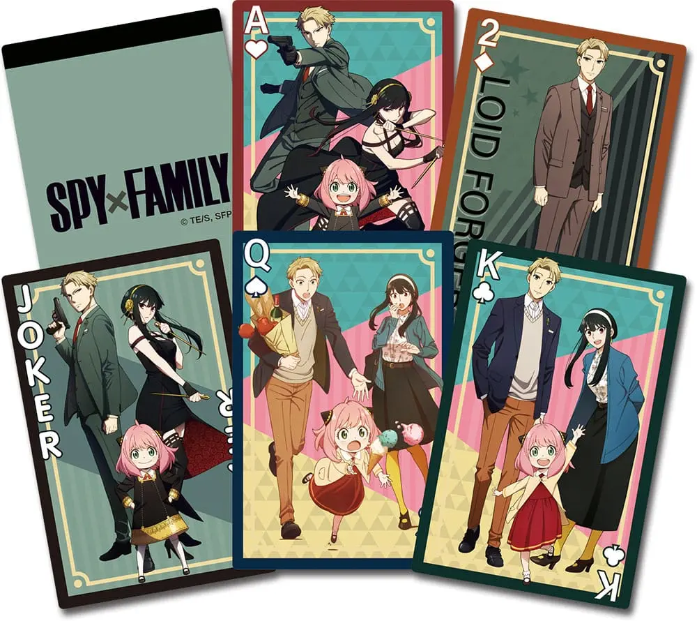 Spy x Family karte za igranje Forger Family fotografija izdelka