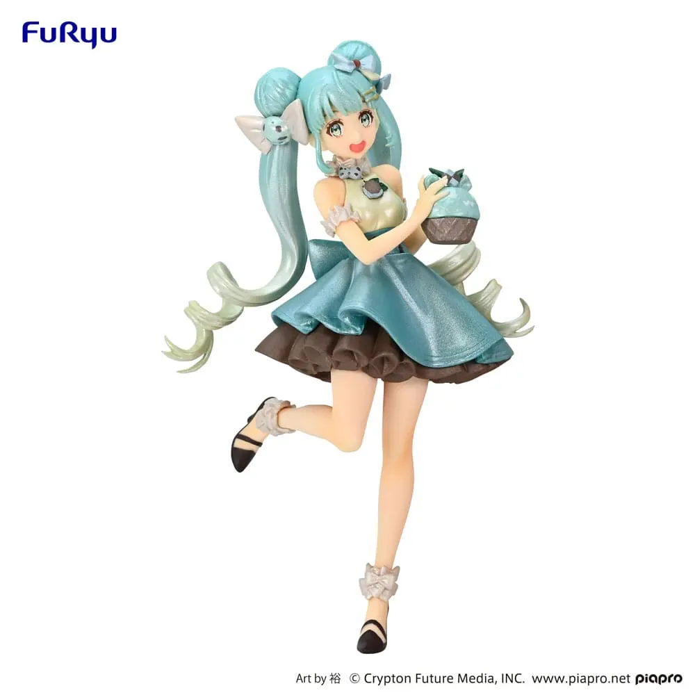 Hatsune Miku PVC kip Hatsune Miku Chocolate Mint Pearl Color 17 cm fotografija izdelka