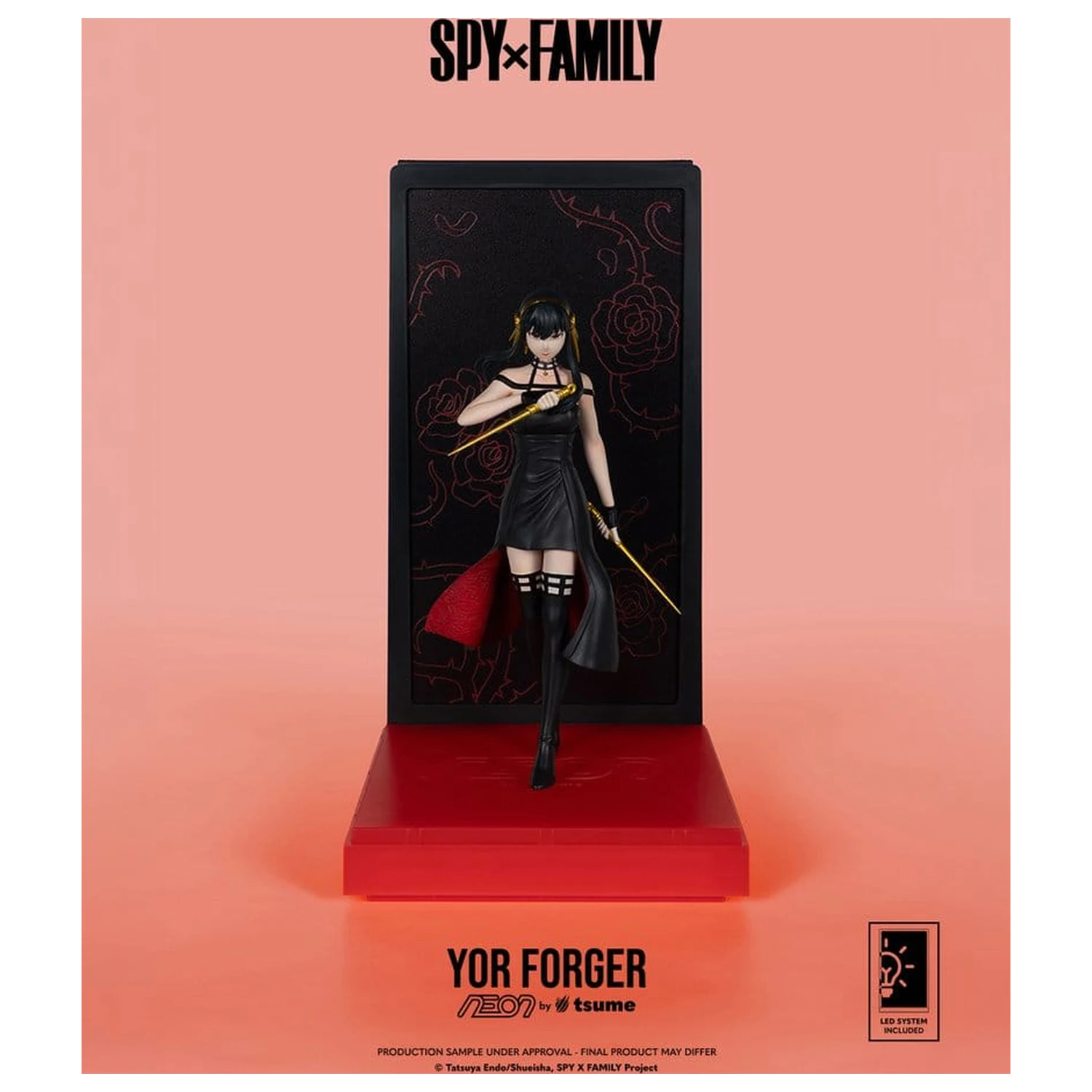 Spy x Family Neon figurica 1/9 Yor Forger 20 cm fotografija izdelka
