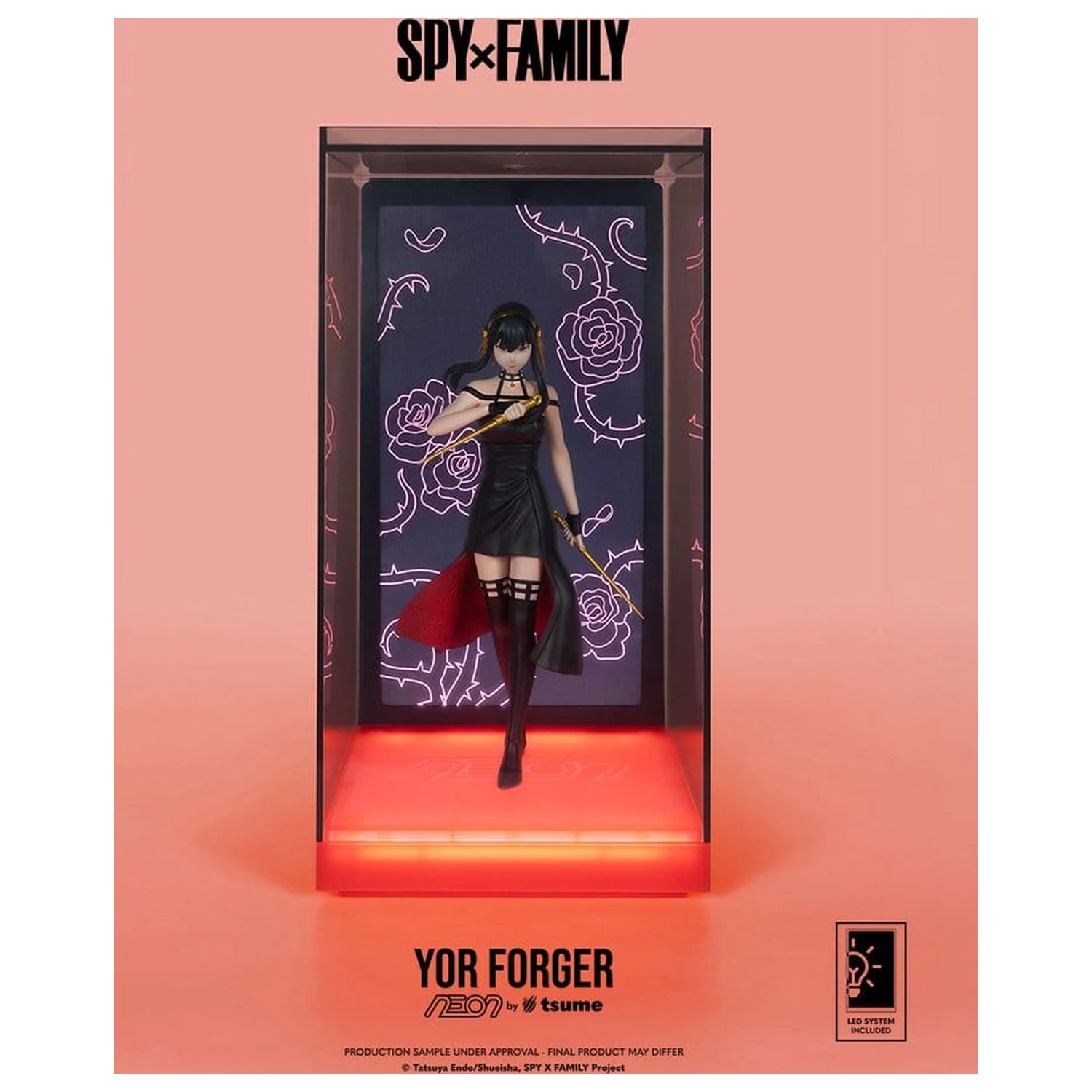 Spy x Family Neon figurica 1/9 Yor Forger 20 cm fotografija izdelka