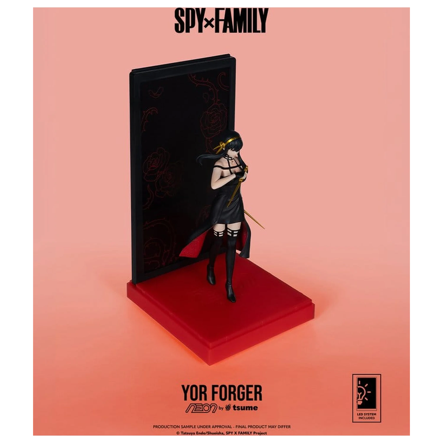Spy x Family Neon figurica 1/9 Yor Forger 20 cm fotografija izdelka