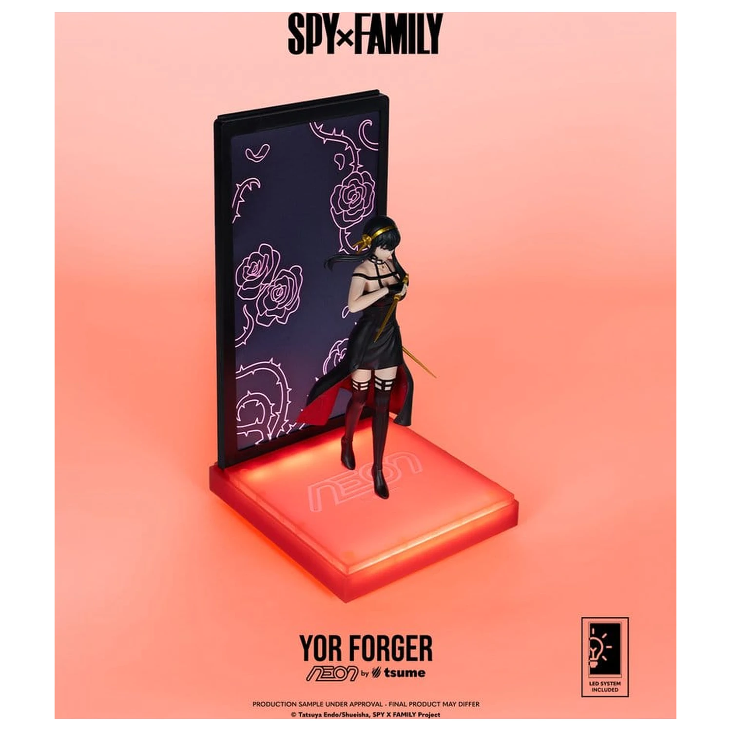 Spy x Family Neon figurica 1/9 Yor Forger 20 cm fotografija izdelka