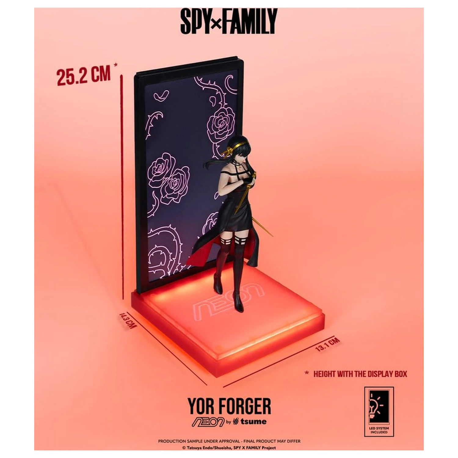 Spy x Family Neon figurica 1/9 Yor Forger 20 cm fotografija izdelka