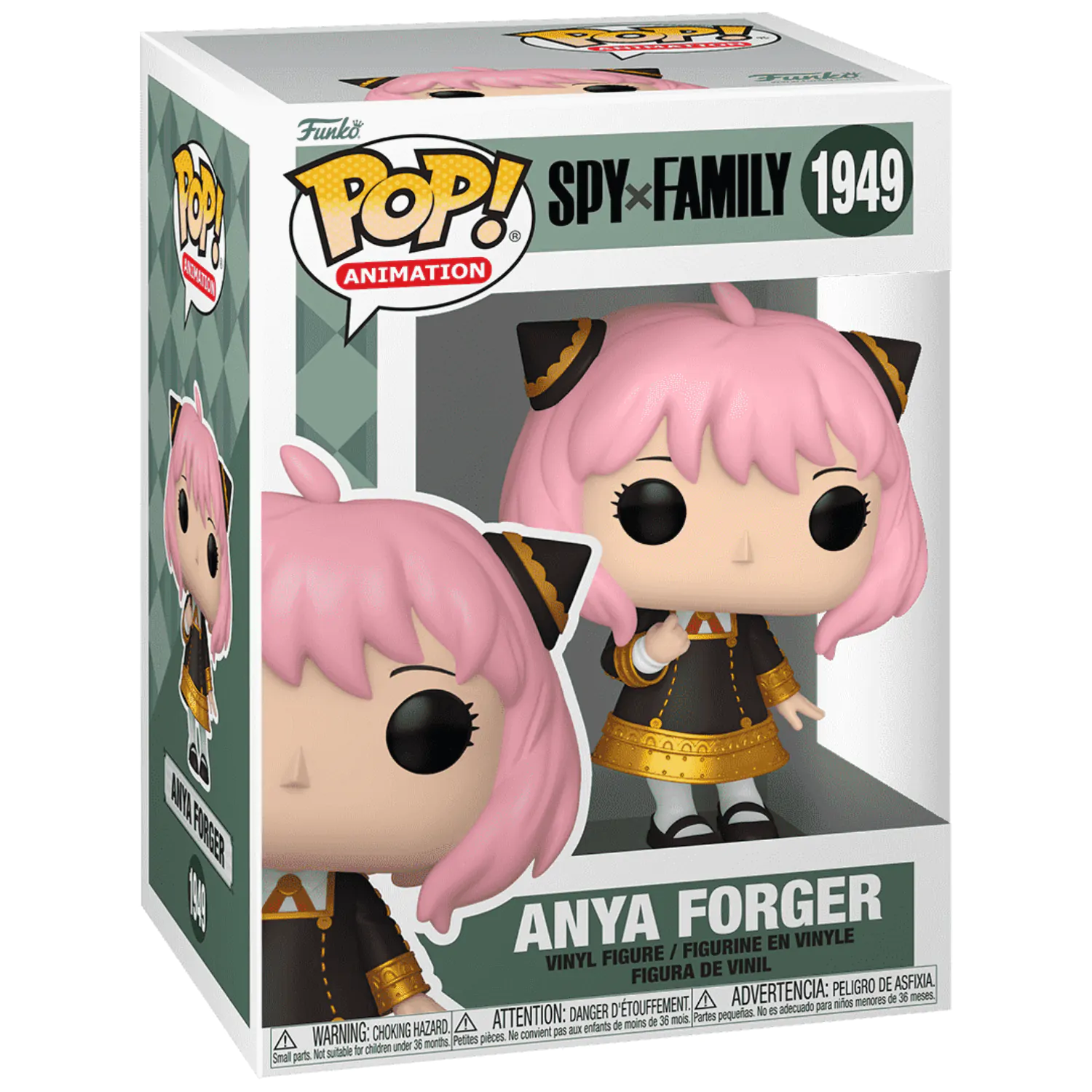 Spy x Family Pop! Animation Vinil Figura Anya Forger 9 cm fotografija izdelka