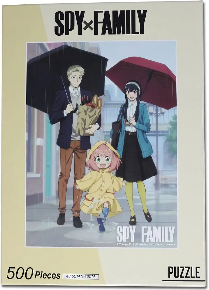 Spy x Family Puzzle Deževen Dan (500 kosov) fotografija izdelka