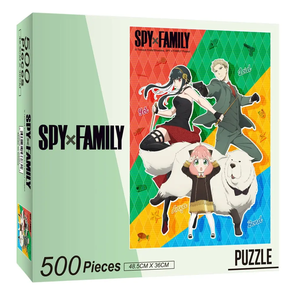 Spy x Family Puzzle Družina Forger #3 (500 kosov) fotografija izdelka