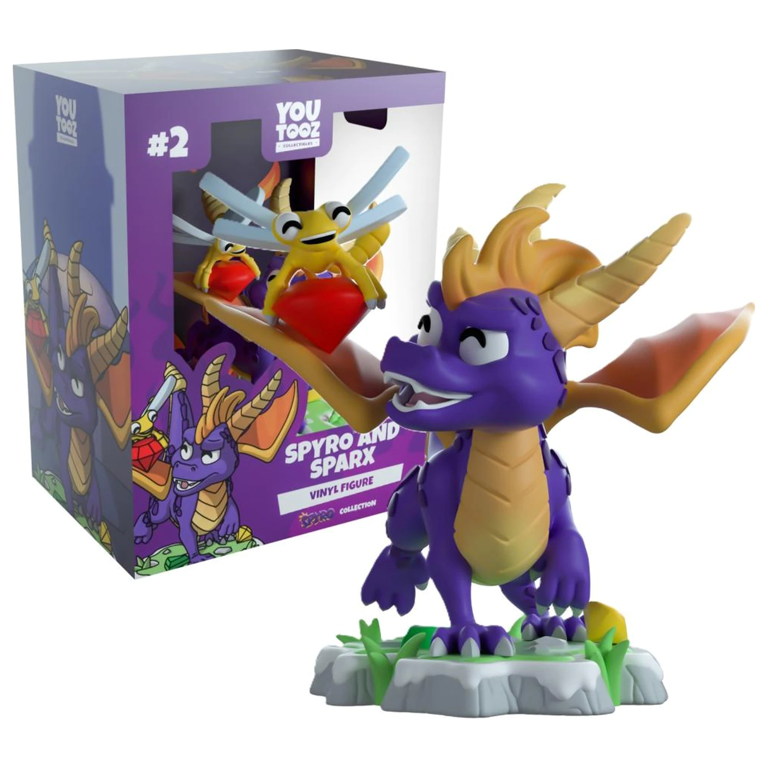 Figura Spyro in Sparx Youtooz 9 cm fotografija izdelka