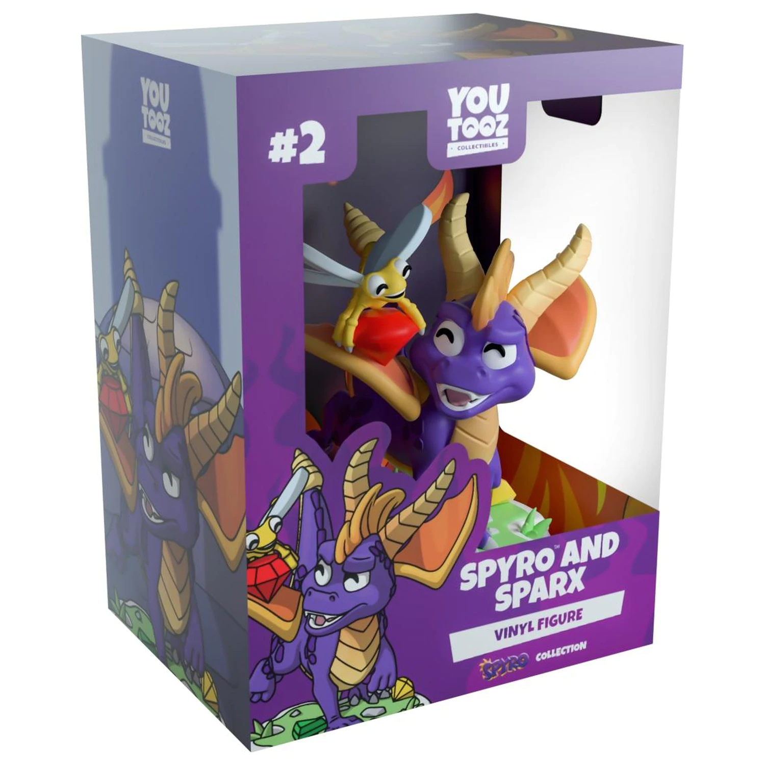 Figura Spyro in Sparx Youtooz 9 cm fotografija izdelka