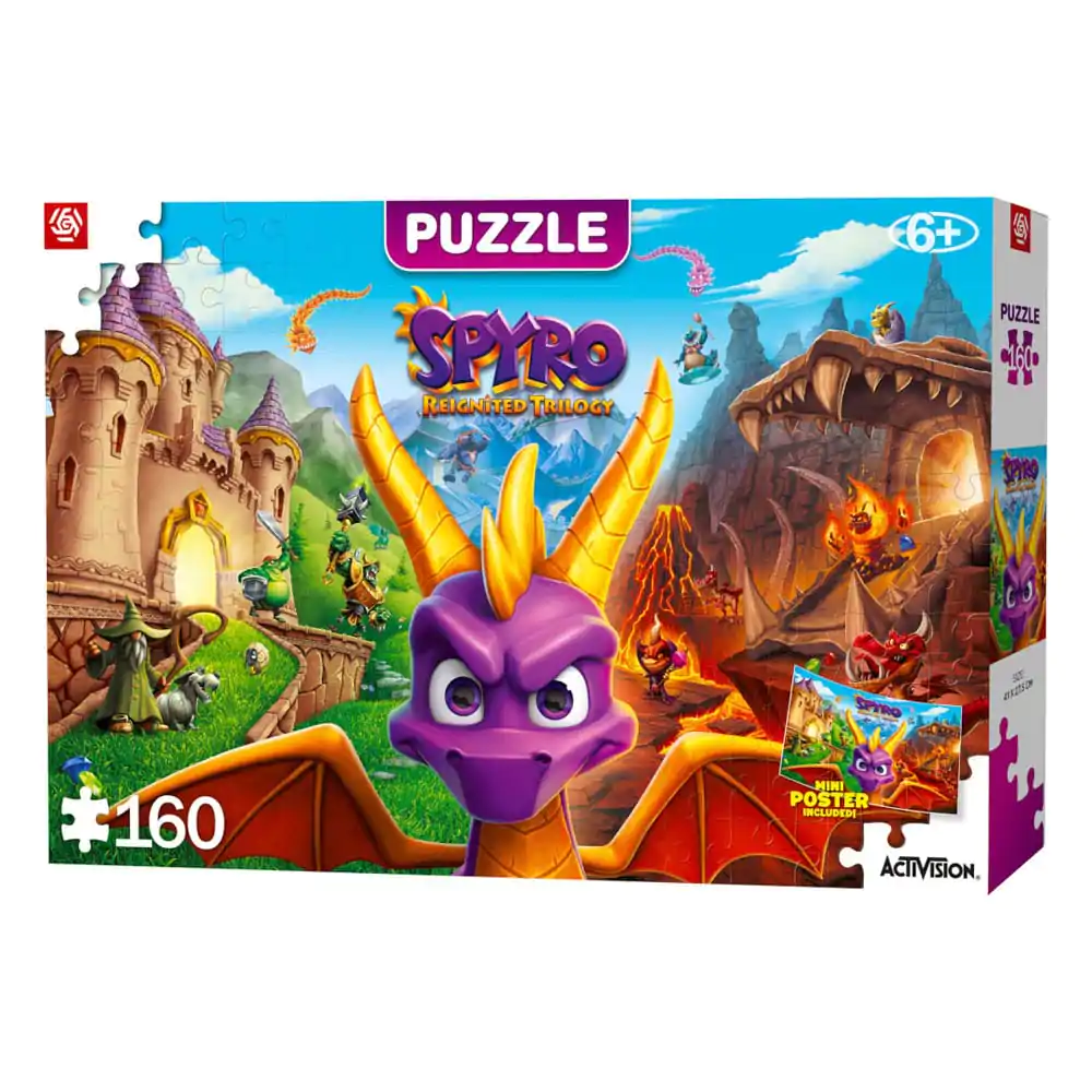 Spyro Reignited Trilogy otroške puzzle (160 kosov) fotografija izdelka