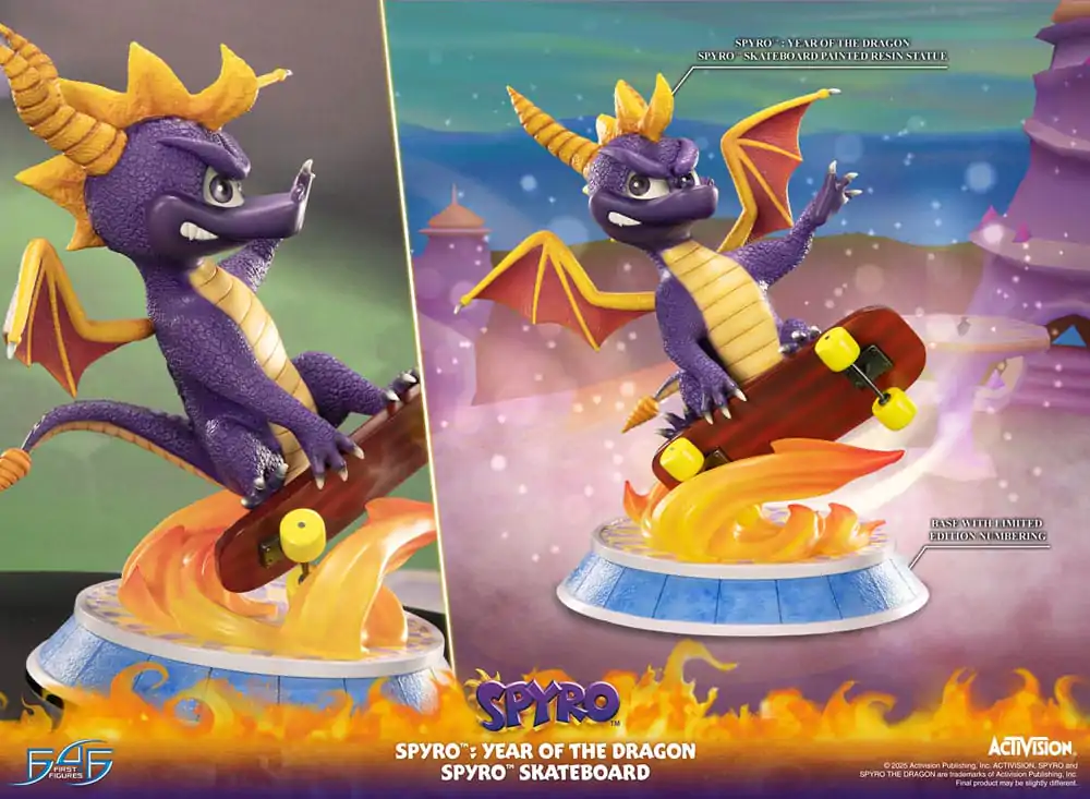 Spyro : Year of the Dragon Kip Spyro Skateboard 34 cm fotografija izdelka