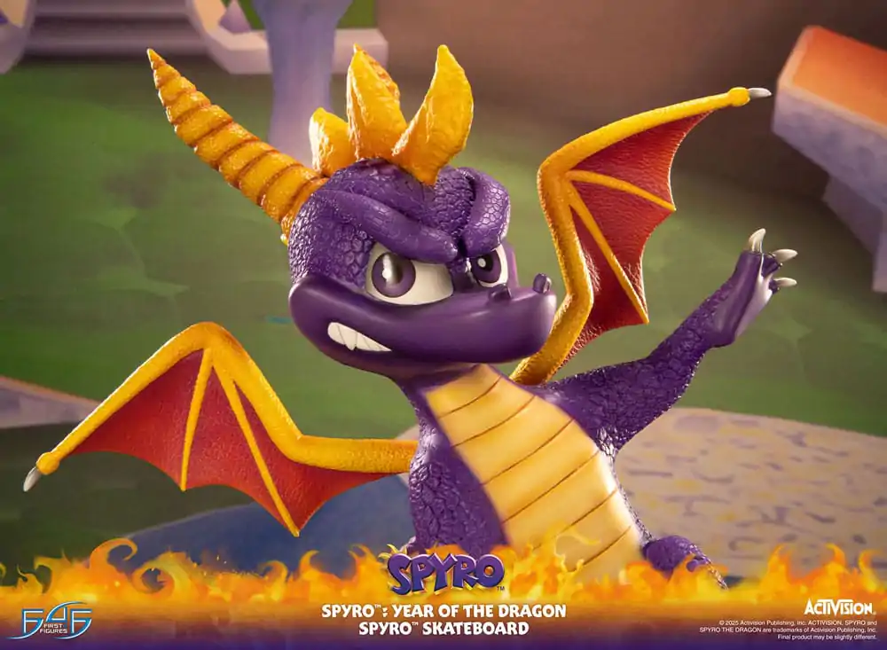 Spyro : Year of the Dragon Kip Spyro Skateboard 34 cm fotografija izdelka