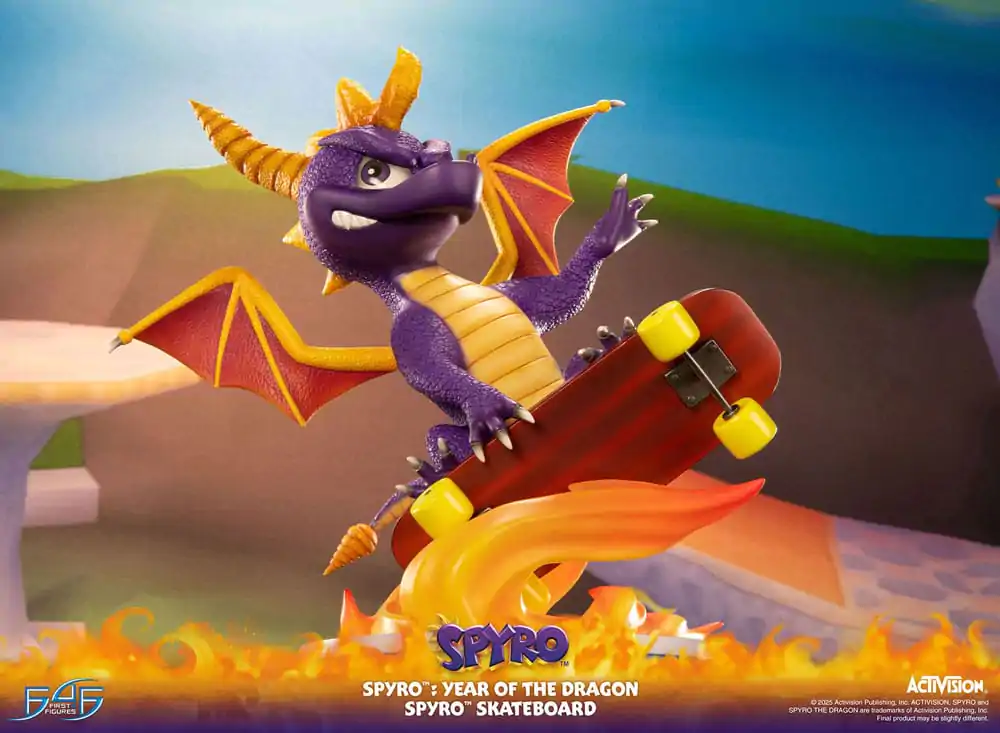 Spyro : Year of the Dragon Kip Spyro Skateboard 34 cm fotografija izdelka