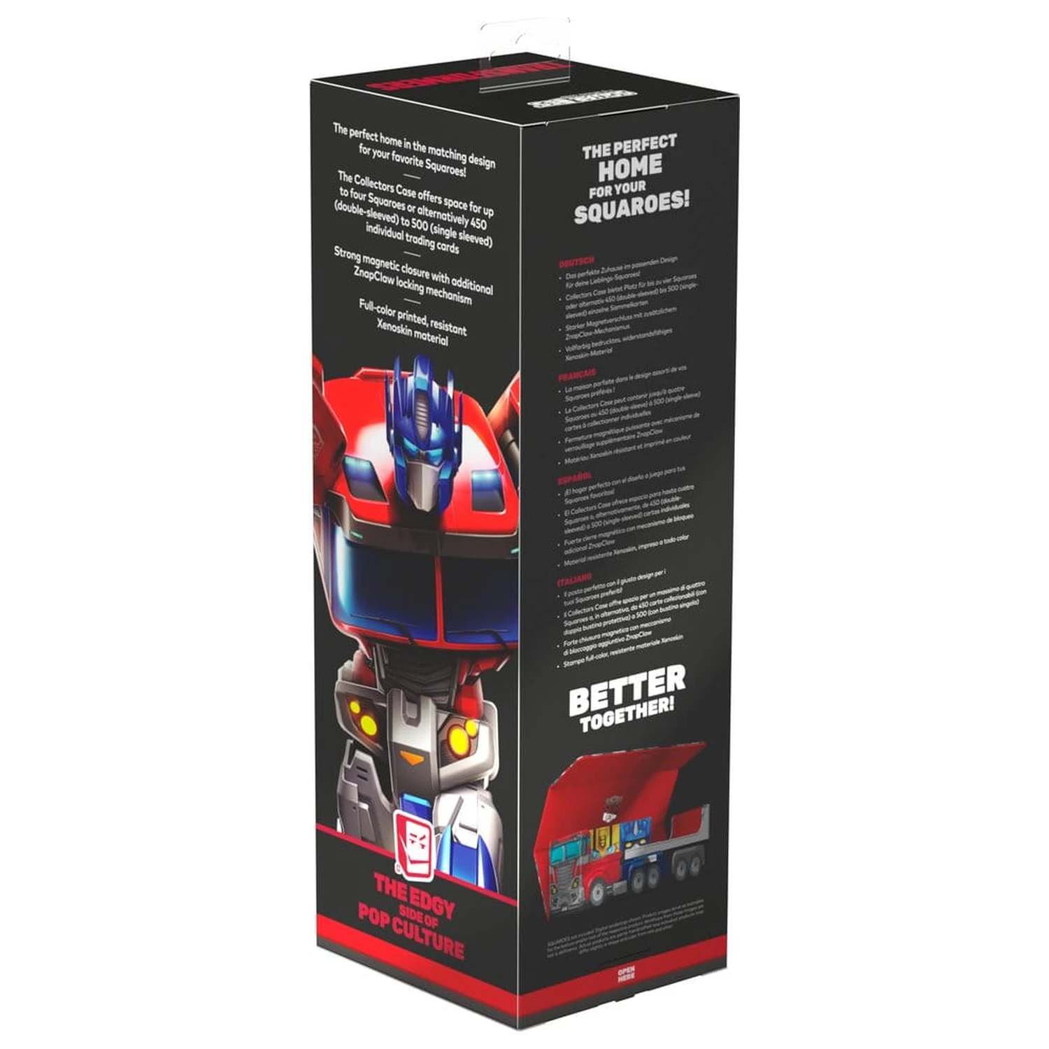 Squaroes zbirateljski etui 400 Squaroe Transformers - Optimus Prime Truck fotografija izdelka