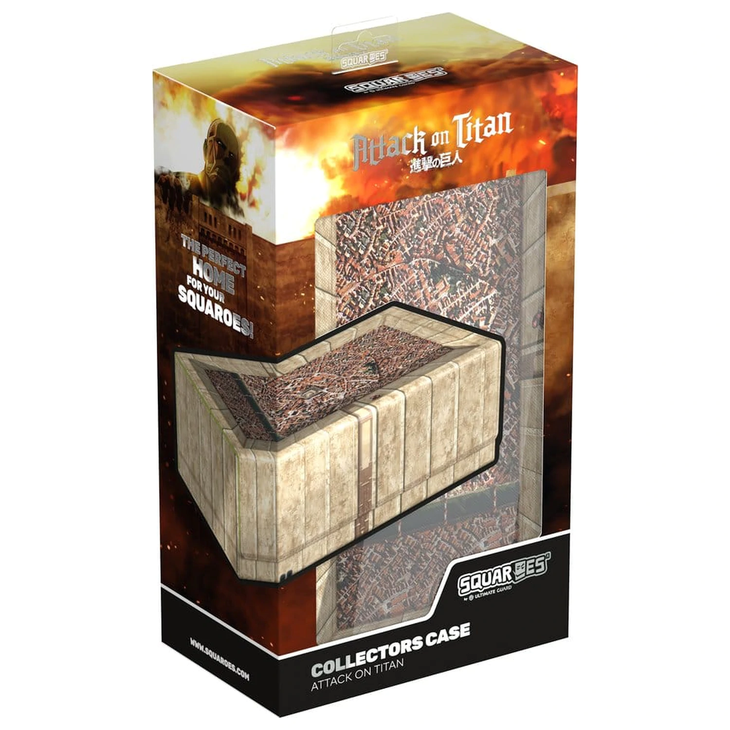 Squaroes - zbirateljski kovček 800 Attack on Titan - Shiganshina District fotografija izdelka